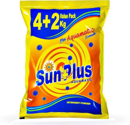 Sunplus New Aquamatic Detergent Powder 6 kg