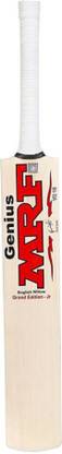 MRF (SIZE-6) genius grand virat kohli signed Poplar Willow Cricket  Bat For 15+ Yrs