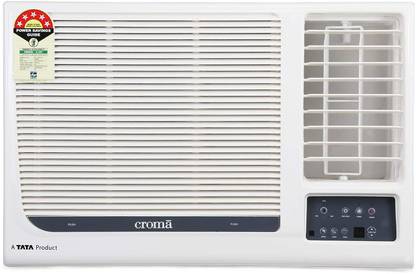 Croma 1.5 Ton 5 Star Window AC  - White