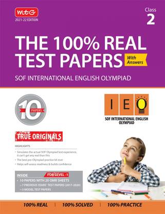 The 100% Real Test Papers (IEO) Class 2