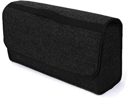 HOUSE OF QUIRK Car Trunk Organizers Large Anti Slip Car Trunk Compartment Boot Storage Organizer Utility Tool Bag Trunk Organizer