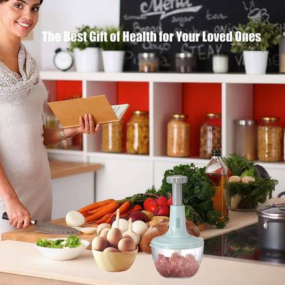 SOCHEP Cutting, Chop & Cut of Vegetable Onion, Salad, Tomato, Garlic Electric Vegetable Chopper