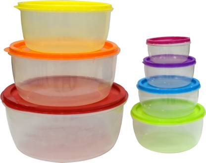 ROSHNI Plastic Grocery Container  - 5000 ml, 2840 ml, 1860 ml, 1120 ml, 620 ml, 360 ml, 180 ml