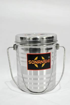 Sonanshi Steel Milk Container  - 1 L