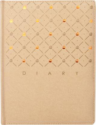 ORANJBOX Beige Coloured Natural Thermo 2022 Office Diary B5 Planner/Organizer B5 RULING SHEET 365 Pages