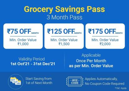 Grocery Savings Pass - 3 Months