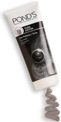 POND's PURE DETOX ANTI-POLLUTION PURITY FACE WASH WITH ACTIVATED CHARCOAL EACH 200ML 1 Face Wash
