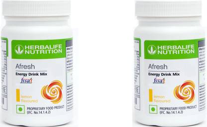 HERBALIFE Afresh Energy Drink Mix - LEMON And LEMON Energy Bars