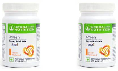 HERBALIFE Afresh Energy Drink Mix - PEACH And PEACH Energy Bars