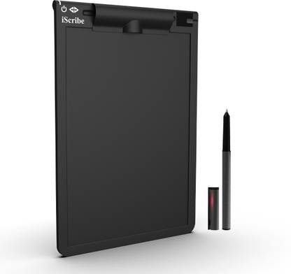 iScribe A4 USB Digital Writing Pad for Online Teaching, Students, Coaching, Online Meeting, Trainers Pen with Ball Point Refill Works On Any Normal Paper 11.8 x 15.7 inch Graphics Tablet Connectivity - USB