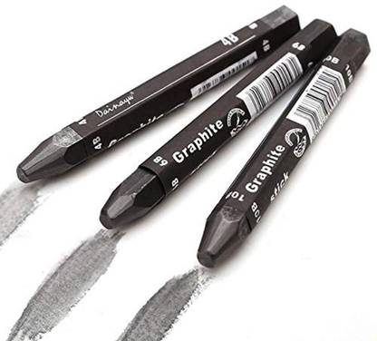 CHROME 4B,6B,10B Watersoluble Graphite Sticks Pencil