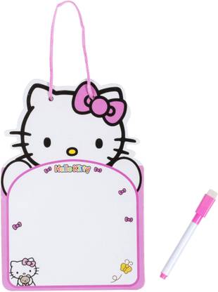 MYFA Kids Whiteboard and Timetable with Pen and Eraser (Assorted Designs)