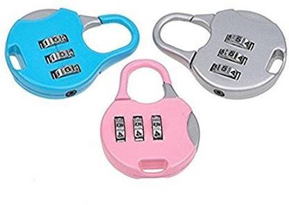 Psb 3 Digit - Re-settable Code Number Combination Lock for Suitcase Bag Lock
