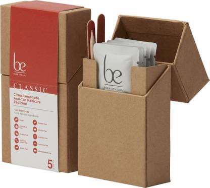 Born Ethical Citrus Lemonade Anti-Tan Manicure Pedicure Kit