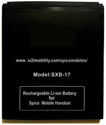SUPERCART Mobile Battery For  Spice Mobile SXB-17 3 Month Warranty