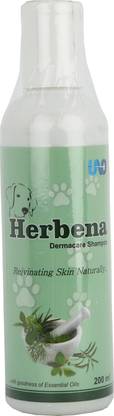 unostar Herbena Dermacare Shampoo 200ML Anti-dandruff, Anti-itching, Anti-parasitic, Conditioning , Dog Shampoo