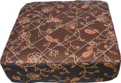 NIRU Memory Foam Floral Floor Cushion Pack of 1