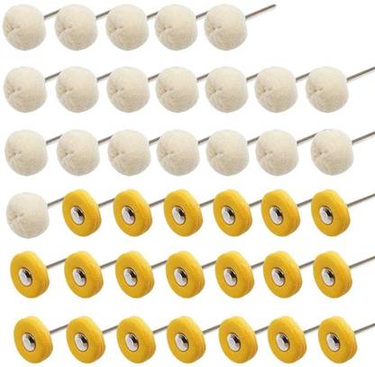DIY Crafts CT-DIY-HI-32776 Polishing Buffing Wheel Set Cotton Little For Rotary Drill Tool Accessories Rotary Bit Set