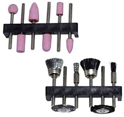 DIY Crafts Polish Wire Brush Wheel Stone Tool Rotary Rotary Bit Set