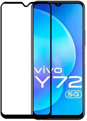 NKCASE Edge To Edge Tempered Glass for VIVO Y73