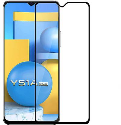 NKCASE Edge To Edge Tempered Glass for Vivo Y53s