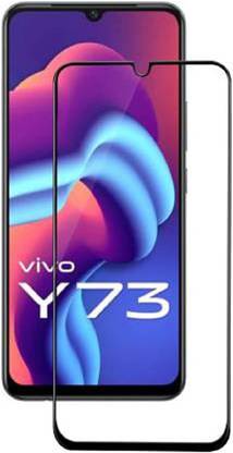 NSTAR Edge To Edge Tempered Glass for Vivo Y73, Vivo Y73 5G