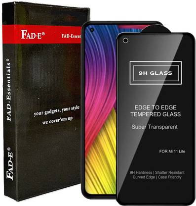 FAD-E Edge To Edge Tempered Glass for Mi 11 Lite, Mi 11 Lite 5G NE