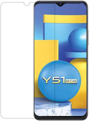NKCASE Tempered Glass Guard for Vivo Y53s, Vivo Y53s 5G