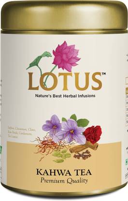 Lotus KAHWA TEA Unflavoured Herbal Tea Tin