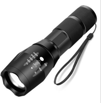 zm store 5 modes Flashlight LED T6 with Super Bright Cree t6 light with Rechargeable battery and charging kit with Zoom option powered by rechargeable battery OR ( 3xAAA bateries not included,) Torch Torch (Black : Rechargeable) Torch