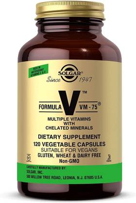 Solgar VM-75, 120 Vegetable Capsules