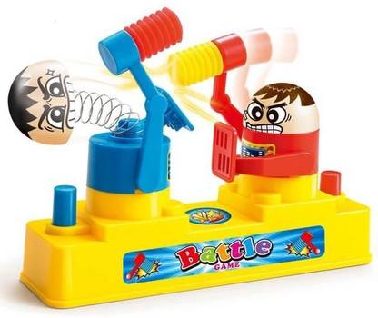 Galactic New Action Figures Contest Battle Robot Toy for Kid Family Battle Boxing Warrior Toy, Table Fighting Defend Game for Family Party Fun - Multi color