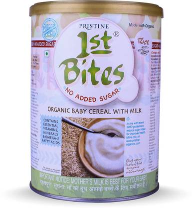 1st Bites Baby Food (6-24 Months) Stage-1, 100% Organic Rice (No Added Sugar)|Infant| Cereal