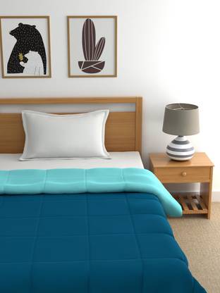 Raymond Home Solid Single Comforter for  AC Room