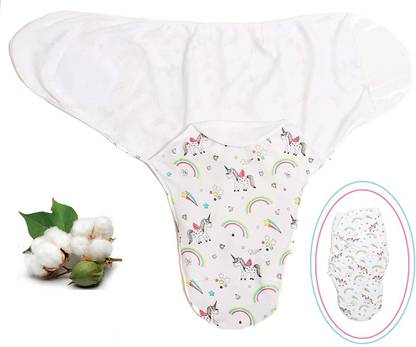 Mammachamp Printed Crib Swaddling Baby Blanket for  Heavy Winter