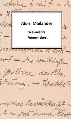 Seelenlehre - Formenlehre