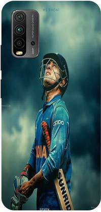 Zaplab Back Cover for Xiaomi Redmi 9 Power,M2010j19si, MS Dhoni, Mahendra Singh Dhoni Printed Back Cover