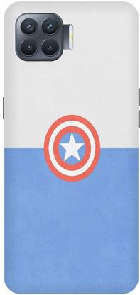 Zaplab Back Cover for Oppo F17 Pro, CPH2119, Captain America Printed Back cover