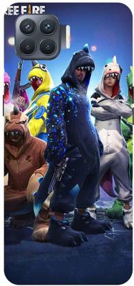 Zaplab Back Cover for Oppo F17 Pro, CPH2119, Free Fire Games Printed Back Cover