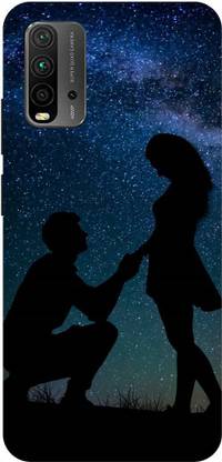 Zaplab Back Cover for Xiaomi Redmi 9 Power,M2010j19si, Love Couples Printed Back Cover