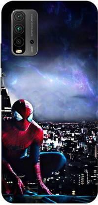 Zaplab Back Cover for Xiaomi Redmi 9 Power,M2010j19si, Spiderman Image Printed Back Cover
