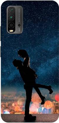 Zaplab Back Cover for Xiaomi Redmi 9 Power,M2010j19si, Couple Printed Back Paver