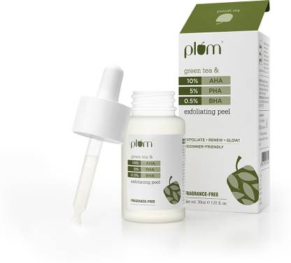 Plum 10% AHA + 5% PHA + 0.5% BHA Exfoliating Peel with Green Tea