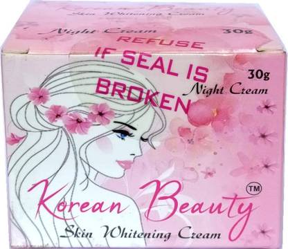 Korean Beauty Maintain Even Skin Tone and Whitening Night Cream