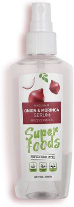 MyGlamm Superfoods Onion & Moringa Serum For Hair Fall Control I Hair Serum for Hair Growth, 100ml I At Home use