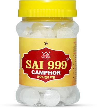 SAI999 Camphor Tablets ( Big Coin Tablets ,100 Gm * Pack Of 1)