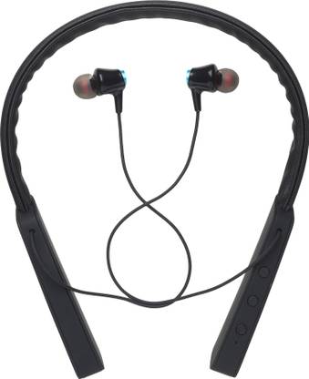 MLN NB-1125 Powerful Bass 65 hours play time Neckband Bluetooth