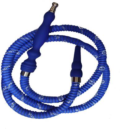 Puff Smart Rubber Blue Hookah Hose 1 m