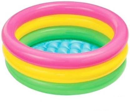 इंटेक्स sunset glow baby pool इन्फ्लेटेबल स्विमिंग पूल