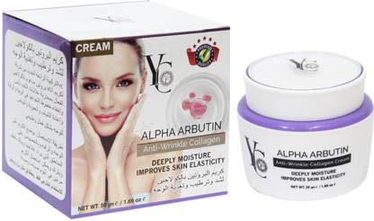 YC Anti Wrinkle Alpha Arbutin Collagen Cream (YC638) 50gm